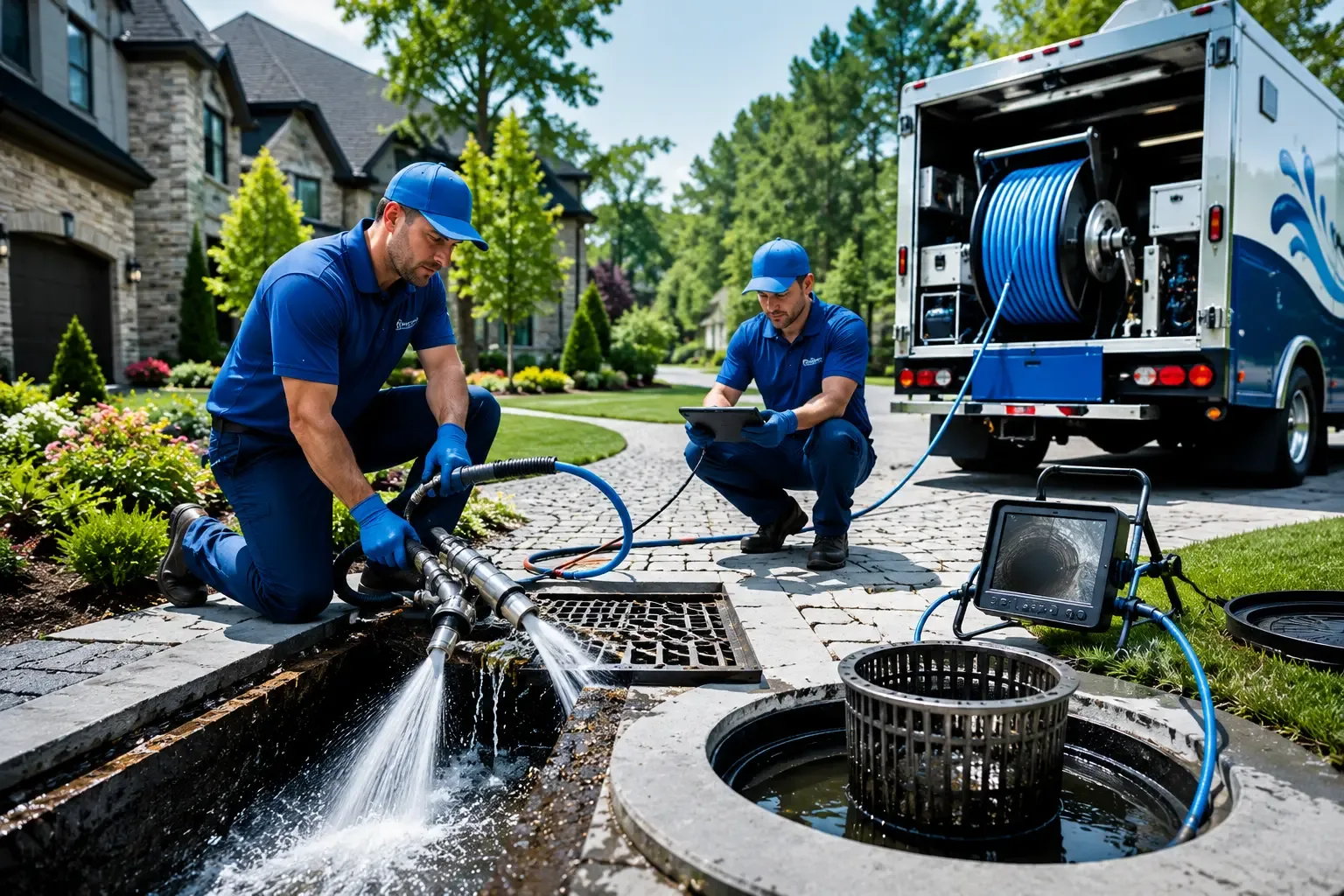 Local outdoor drain cleaning professionals in Beldenville, WI