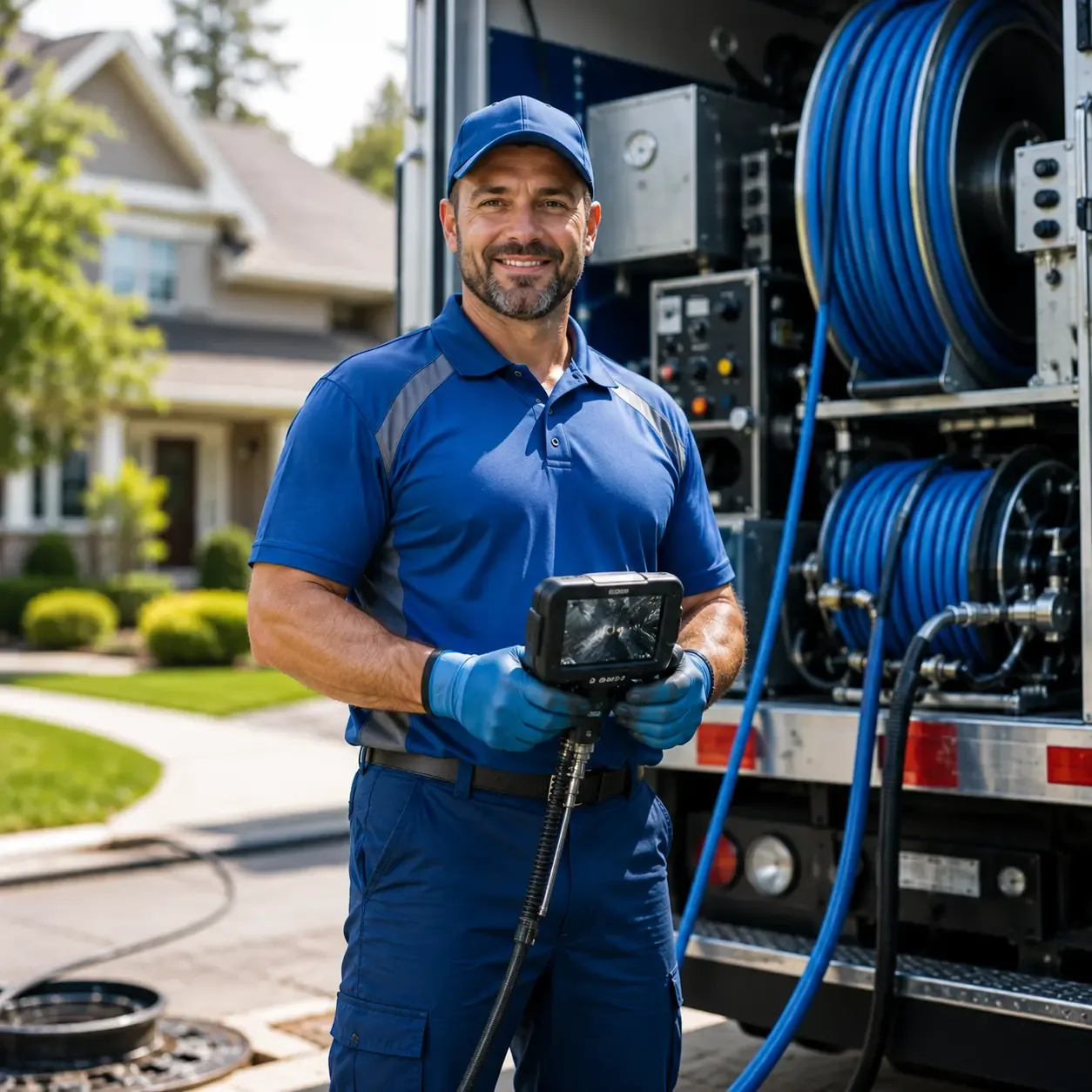 Local outdoor drain cleaning specialists in Beldenville, WI